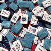 160 Acrylic American Mahjong Tile Set 4 Layer Engraved Tiles with Dice