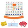 160 Pcs American Mahjong Set. Coastal Nautical Art Tiles