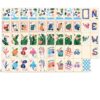 160 Pcs American Mahjong Tiles Set, 4 Layer Tile Only