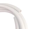 16ft Flexible Pipe PVC Tubing - Bendable Pipe Stem for Artificial Flowers Stem, Balloon Arches, Floral Wedding Decor, DIY Crafts, Cosplay Props & Educational Projects. (20mm 16Ft White)