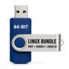 16GB Linux Installer USB – Mint Cinnamon, Ubuntu Desktop & Zorin Core