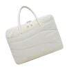16 Inch Laptop Bag with Cushioned Design for Daily Use, White