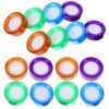 16 Pcs Cash Counting Finger Moistener Sponge Set with Plastic Case