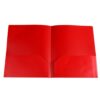 1 / 6Pcs Folder with Pockets Report Presentation Project Folders with Label Window Document Organizers Two-Pocket Folders File with Pockets