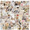 170 Pcs Vintage Aesthetic Scrapbook Stickers | Waterproof Vinyl Stickers for Journals, Planners & Water Bottles | Scrapbooking Supplies for DIY Crafts, Junk Diary | Teens & Adults Decoration