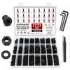 1777 PCS M3 Screw Kit, M4 & M5 Metric Socket Head Cap Screws with Tools