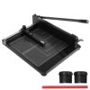 17inch Paper Cutter with Double Safety Protection for Office Classroom