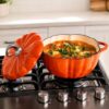 1.7qt Pumpkin Soup Pot with Lid