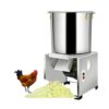 1800W Stainless Steel Vegetable Chopper, Multifunctional Commercial Food Processor, Slicer Dicer Cutter for Efficient Food Prep, Ideal for Feeding Chickens and Ducks