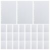 180pcs A5 Dot Grid Paper Refill for Binder, 6 Hole Punched