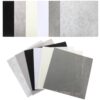 18pcs DIY Sewing Fabric Felt for Patchwork Crafts and Cushions