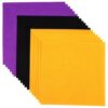 18pcs Halloween DIY Felt Fabric Sheets for Crafts and Decoration