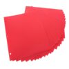 18pcs Plastic Pocket Folder with Two Pockets, Foldable 11.61x9.37
