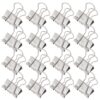 1 Box Mm Small Metal Binder Clips for Bills and Notes Organizing
