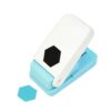 1 Inch Hexagon Paper Punch Craft Lever Punch for Scrapbooking Card Making