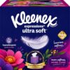 #1Kleenex Expressions Ultra Soft Facial Tissues, 12 Cube Boxes, 72 Tissues per Box, 3-Ply, Packaging May Vary