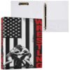 1 Pack 3 D-Rings 1.5 in Binder PVC Hardcover A4 Document Organizer