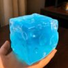 1 Pack Big Cheese Squishy Non-Rebound Moldable Cheese Squeeze Toy, Petroleum Jelly Filled Jumbo Squishy Stress Relief Sensory Fidget Toy, Shape-Retaining Soft Squeeze Toy for Teens and Adults