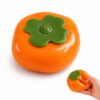 1PC Persimmon Shaped Squishy Toy, Coconut Oil Filled No Rebound Soft Squeeze Stress Toy, Sensory Fidget Decompression Toy for Anxiety Relief, Cute Fruit Calming Toy for Teenager Adults