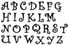 1 Set A-Z Alphabet Letters Metal Cutting Dies,26 Pcs/Set Fancy Letters English Alphabet Die Cuts for DIY Card Making Album
