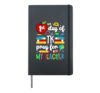 1st Day Of TK Student Transitional Kindergarten Teacher Hardcover Journal, Black