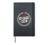 1st Grade Crew - Happy First Day of School Preschool Teacher Hardcover Journal, Black