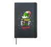 1st Grade Elf Squad Family Matching Group Christmas Hardcover Journal, Black
