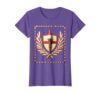1st Grade Glue Stick Construction Paper Art T-Shirt, Women, Purple Heather, Small