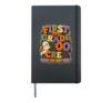 1st Spooky Cute Ghost Teacher First Grade Boo Crew Halloween Hardcover Journal, Black