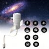 2-in-1 Galaxy Projector Night Light, Plug and Play HD Dynamic Ocean Star