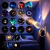 2-in-1 Galaxy Projector Night Light, USB Ocean HD Projector for Bedroom