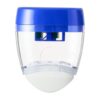 2-in-1 Manual Pencil Sharpener with Eraser, Two Hole, Blue