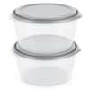 2-Pack Extra Large 15.7-Cup Food Storage Containers with Domed Lids