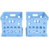 2-Pack File Crate – Stackable Storage Bin for Hanging Files