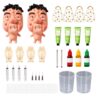 2-Pack Pimple Popper Fidget Toy Kit, 33-Piece Dual-Player DIY Set