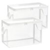 2-Pack Storage PVC Organizer Bag, Toy Storage Organizer Box 38x24x32cm
