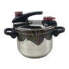 2-speed Adjustment Rotary Switch Pressure Cooker Manual Exhaust 6L Stainless Steel