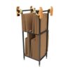 2-Tier Carton Stand Cart Can Put Tape
