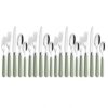 20-Piece Sage Green Stainless Steel Flatware Set, Service for 4
