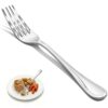 20-Piece Teardrop Flatware Set with 4 Dinner Forks, 18/10 Steel