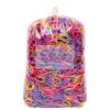 20000 Count Multicolor Elastic Bands, Small Rubber Ties with High Stretch, Disposable Bands for Ponytail, Crafting and Bag Sealing, Colorful Hair Bands for Daily Use, Households and DIY Projects