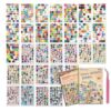 2000+ Letter Stickers, 2 Sticker Books, 60 Sheets for Journals & Scrapbooks
