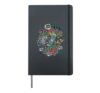 2000's Girl vintage two-thousands retro 00s Hardcover Journal, Black
