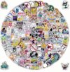 200PCS Funny Stickers for Adults, Waterproof Holographic Sarcastic Meme Vinyl Decals for Water Bottle, Laptop, Phone, Journal, No Repeats