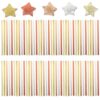 200pcs Glitter Origami Star Paper Strips for Cards