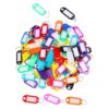 200pcs Key Tags Portable Luggage Labels with Slide Out Insert