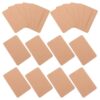 200pcs Kraft Paper Blank Word Study Cards Rectangular Cardstock