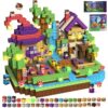 200PCS Magnetic Blocks with Light up Blocks,Kid Magic School Castle Toy Set
