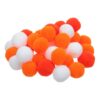200pcs Mini 2.5cm Polyester Pom Poms for Ball Crafting