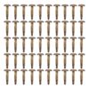 200pcs Mini Brads Fasteners Round Head Paper Crafts